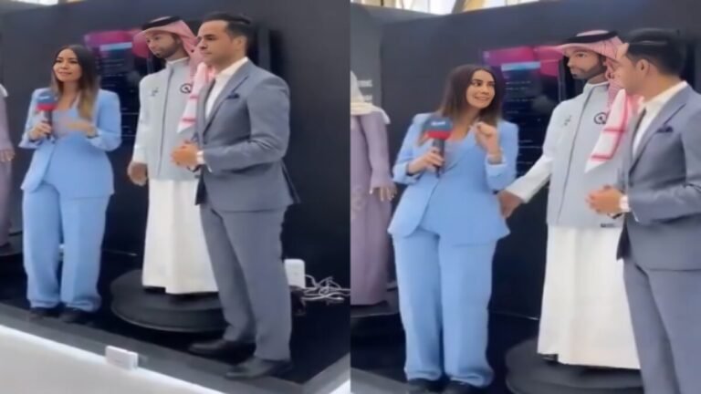 Did a “Male” Robot touch a female journalist inappropriately?